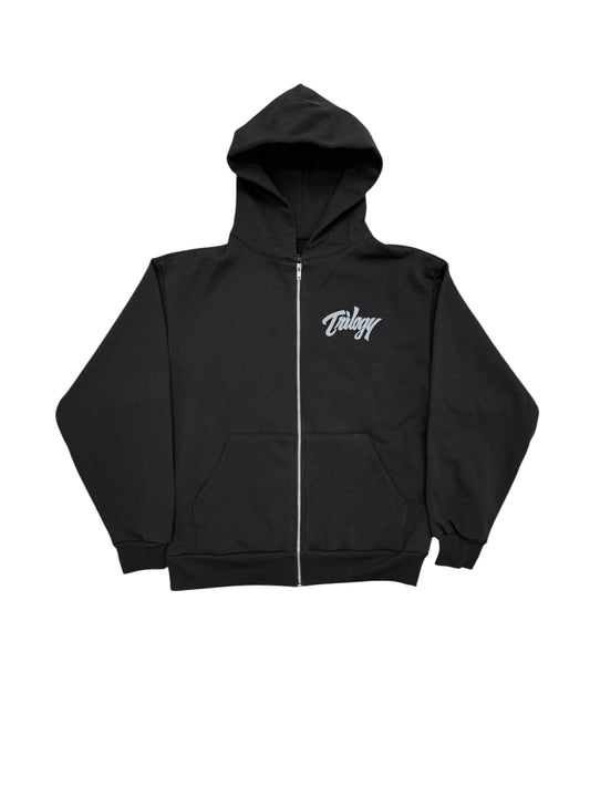 Puff Print Zip Up